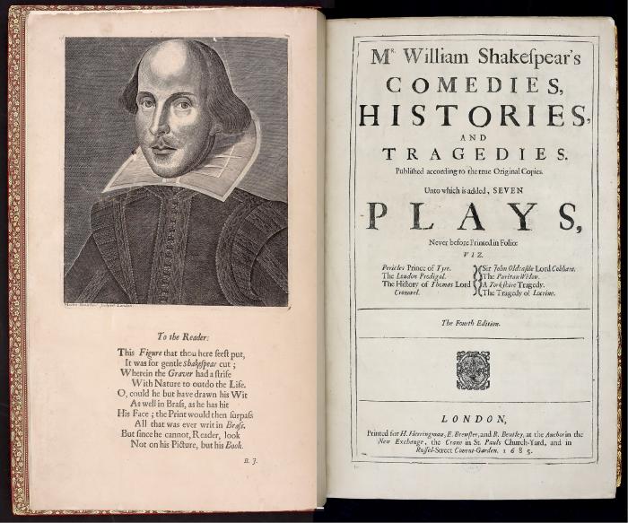 Mr. William Shakespear&#039;s Comedies, Histories, and Tragedies: Published According to the True Original Copies 