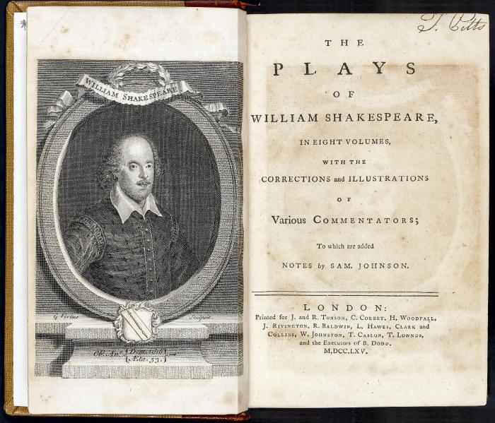 The Plays of William Shakespeare in Eight Volumes