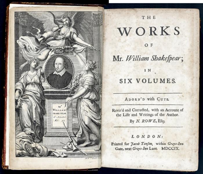 The Works of Mr. William Shakespear in Six Volumes