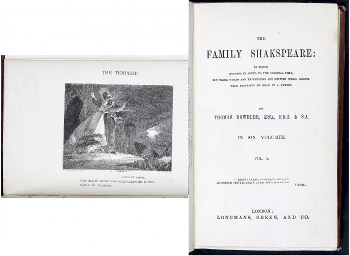 The Family Shakespeare: in Four Volumes