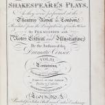 Thumbnail for Bell’s Edition of Shakespeare’s Plays